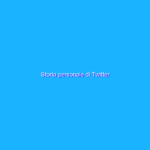 Storia personale di Twitter
