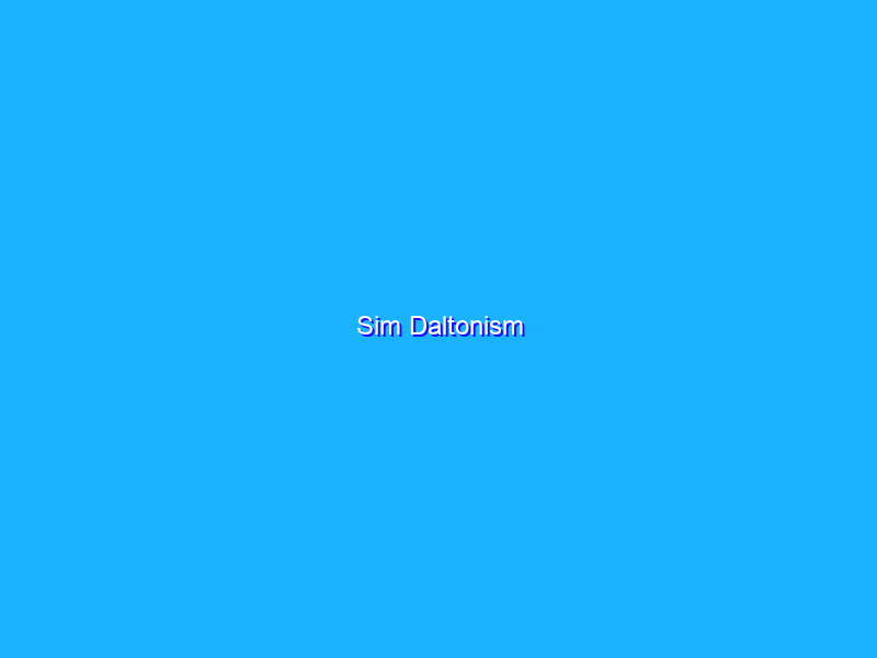 Sim Daltonism