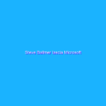 Steve Ballmer lascia Microsoft