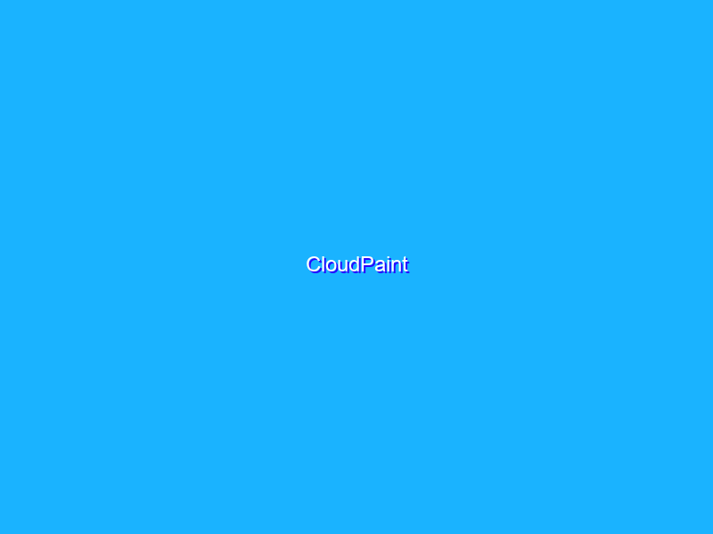 CloudPaint
