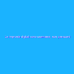 Le impronte digitali sono username, non password