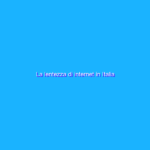 La lentezza di internet in Italia