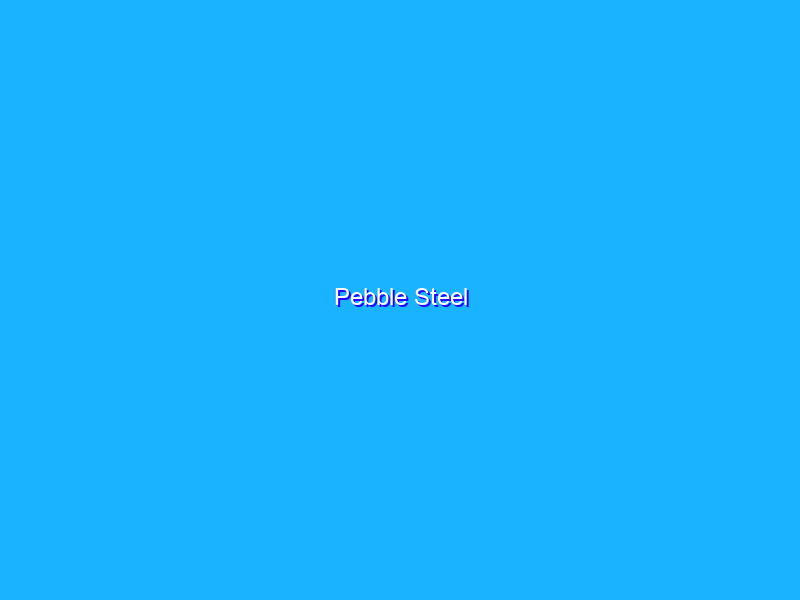 Pebble Steel