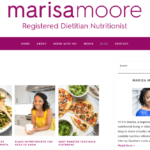 A dietitian’s website and blog stir up more business