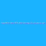 Asus ROG Strix RTX 3060 Gaming OC alla prova: non manca proprio nulla Asus ROG Strix RTX 3060 Gaming OC alla prova: non manca proprio nulla
