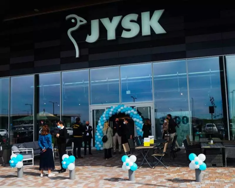 JYSK. Il design danese arriva a Fiumicino e apre il NEGOZIO NUMERO 3.000
