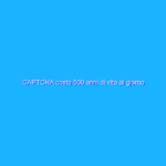 CAPTCHA costa 500 anni di vita al giorno CAPTCHA costa 500 anni di vita al giorno