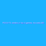 POCO F3: sembra un top di gamma, ma costa 350 euro. La recensione POCO F3: sembra un top di gamma, ma costa 350 euro. La recensione