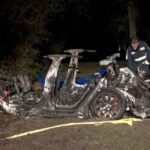 Nella Tesla schiantatasi con “nessuno” al volante c’era qualcuno al volante