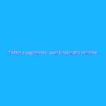 Twitter a pagamento: quali funzionalità verranno aggiunte?