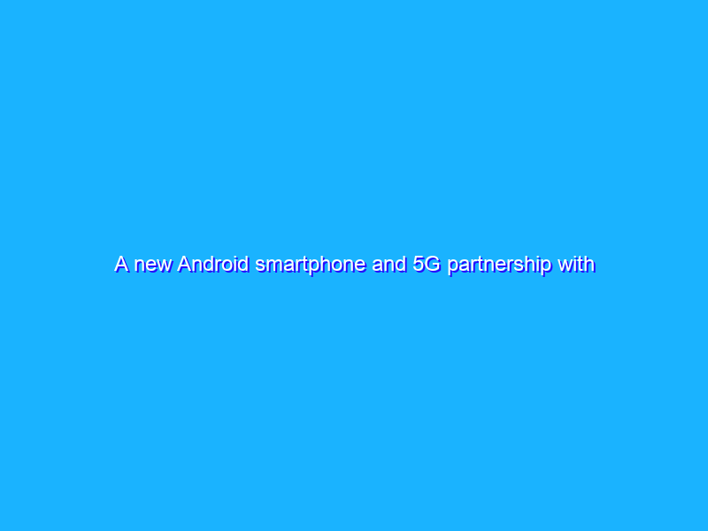 A new Android smartphone and 5G partnership with Jio