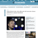Titolo falso del Corriere: non è vero che ci sono 285mila Tesla da ritirare o richiamare. Verranno aggiornate via Internet e basta Titolo falso del Corriere: non è vero che ci sono 285mila Tesla da ritirare o richiamare. Verranno aggiornate via Internet e basta