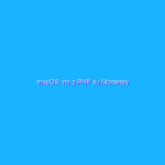 macOS: no a PHP su Monterey macOS: no a PHP su Monterey