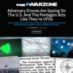 Tesi: gli “avvistamenti UFO” militari recenti sono una foglia di fico per non ammettere un’umiliazione molto terrestre