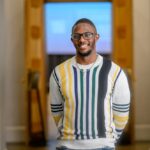 Persistence paid off for intern James Frater Persistence paid off for intern James Frater