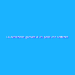 La definizione garbata di chi parla con certezza di cose di cui in realtà non sa nulla: trasgressore epistemico