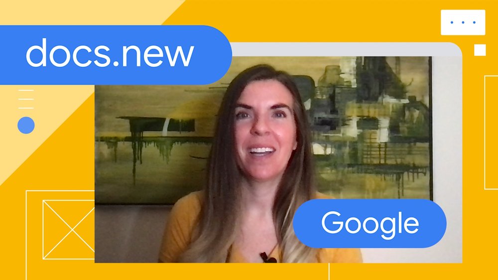 Video of Jaime Schember, the social media lead for Google Workspace, sharing how social media has played a key role in spreading the popularity of their .new shortcuts.