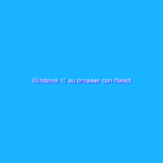 Windows 11 su browser con React