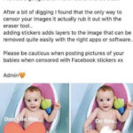 La bufala dell’app che toglie gli sticker che coprono le foto dei bambini sui social network