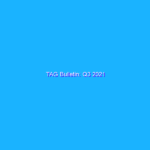 TAG Bulletin: Q3 2021
