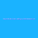 Visual Studio Code: editing su Web browser con Python