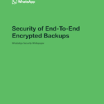 Finalmente backup cifrati per WhatsApp