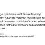 Delivering 10,000 security keys to high risk users