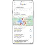 Find food and give back with Google