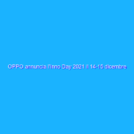 OPPO annuncia l’Inno Day 2021 il 14-15 dicembre a Shenzhen
