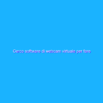 Cerco software di webcam virtuale per fare “sottopancia” su Zoom. Idee? Cerco software di webcam virtuale per fare “sottopancia” su Zoom. Idee?