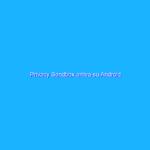 Privacy Sandbox arriva su Android Privacy Sandbox arriva su Android