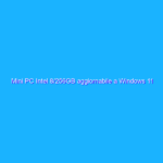 Mini PC Intel 8/256GB aggiornabile a Windows 11 in offerta