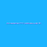 20 mascherine FFP2 certificate a sole 7€: FOLLIA Amazon