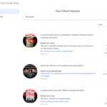 Il servizio anti-fake news di Google: Fact Check Explorer
