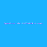 Apple iPhone 13 Pro DISPONIBILE e in sconto (-114€) su Amazon