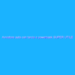 Avviatore auto con torcia e powerbank SUPER UTILE scontato su Amazon