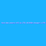 Hard disk esterno WD da 2TB, BOMBA Amazon a 57€ Hard disk esterno WD da 2TB, BOMBA Amazon a 57€