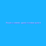 Piccolo e potente, questo ricevitore audio ti farà impazzire