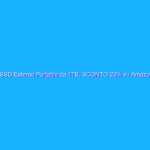 SSD Esterno Portatile da 1TB, SCONTO 23% su Amazon SSD Esterno Portatile da 1TB, SCONTO 23% su Amazon
