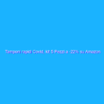 Tamponi rapidi Covid, kit 5 Pezzi a -22% su Amazon