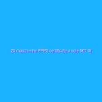 25 mascherine FFP2 certificate a sole 6€? Sì, con l’offerta Amazon