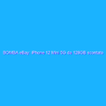 BOMBA eBay: iPhone 12 Mini 5G da 128GB scontato di 250€