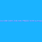 Cavo USB-C 60W, DUE metri: PREZZO WOW su Amazon (5€)