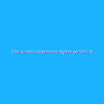 Con questo compressore digitale portatile di Xiaomi, mai più ruote sgonfie