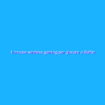 Il mouse wireless gaming per giocare a Battle Royale e Fortnite è SCONTATO del 50%