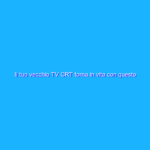 Il tuo vecchio TV CRT torna in vita con questo decoder digitale terrestre (21€)