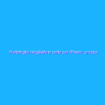 Portafoglio MagSafe in pelle per iPhone, prezzo RIDICOLO su Amazon