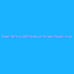 Power Bank da 20000mAh con Ricarica Rapida ad un prezzo ASSURDO su Amazon
