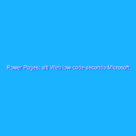Power Pages: siti Web low-code secondo Microsoft