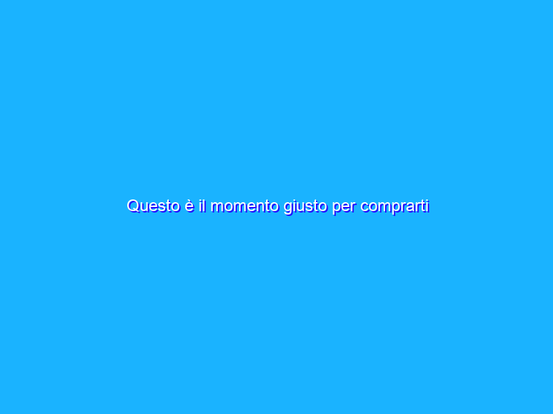 Questo è il momento giusto per comprarti l’Apple Watch Series 6